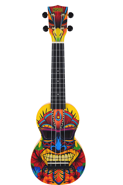 UKULELE SOPRANO TIKI + HOUSSE MAHALO MA1TK