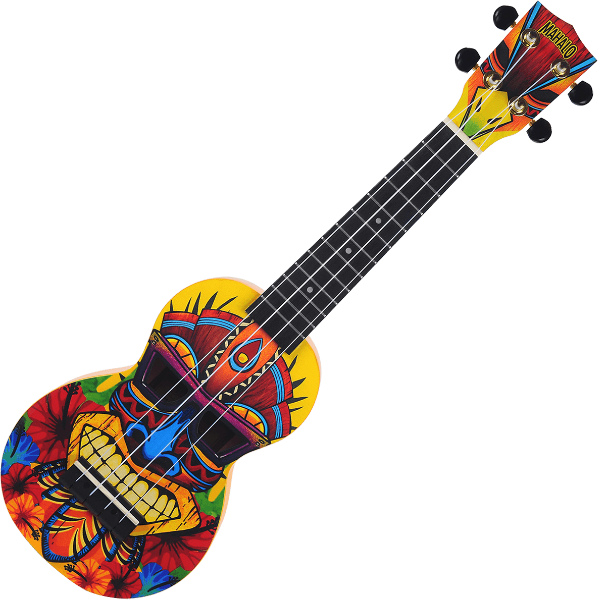 UKULELE SOPRANO TIKI + HOUSSE MAHALO MA1TK