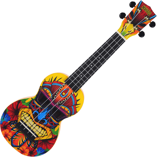 UKULELE SOPRANO TIKI + HOUSSE MAHALO MA1TK