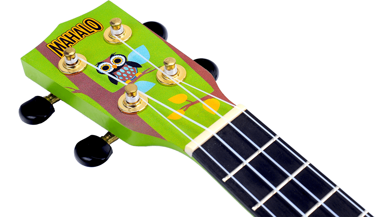 UKULELE SOPRANO HIBOU + HOUSSE MAHALO MA1WL