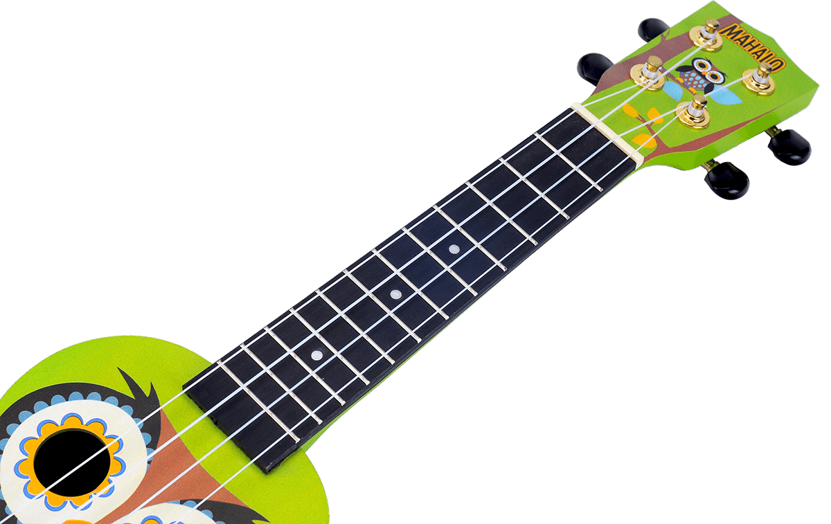 UKULELE SOPRANO HIBOU + HOUSSE MAHALO MA1WL