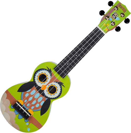 UKULELE SOPRANO HIBOU + HOUSSE MAHALO MA1WL