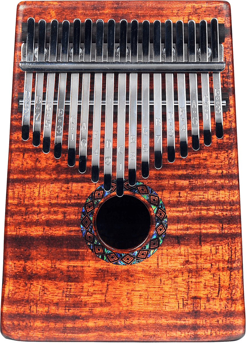 Kalimba MAHALO Trembesi + housse et marteau