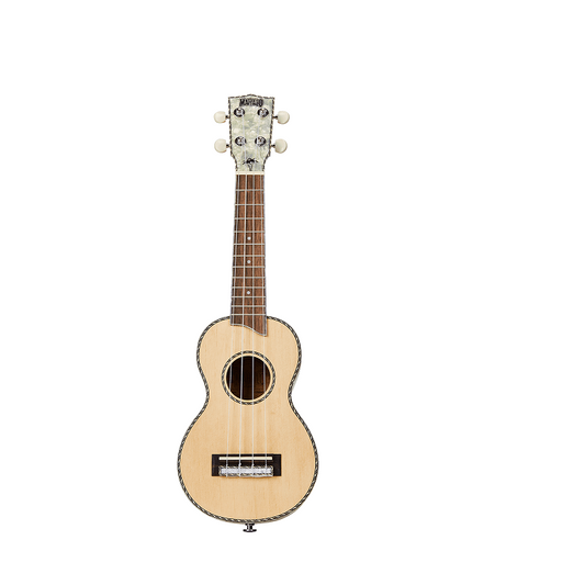 Ukulélé soprano électro-acoustique + housse – Série Pearl – Mahalo MP1-MEQ2