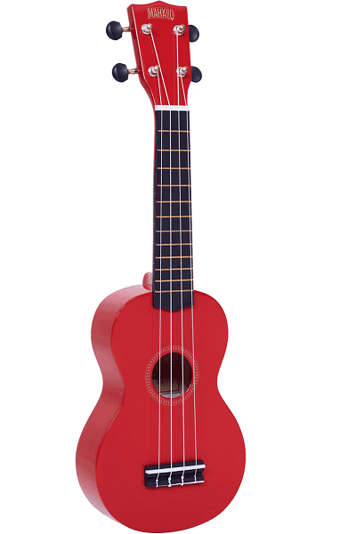 Ukulélé Soprano MAHALO MR1 ROUGE AVEC HOUSSE