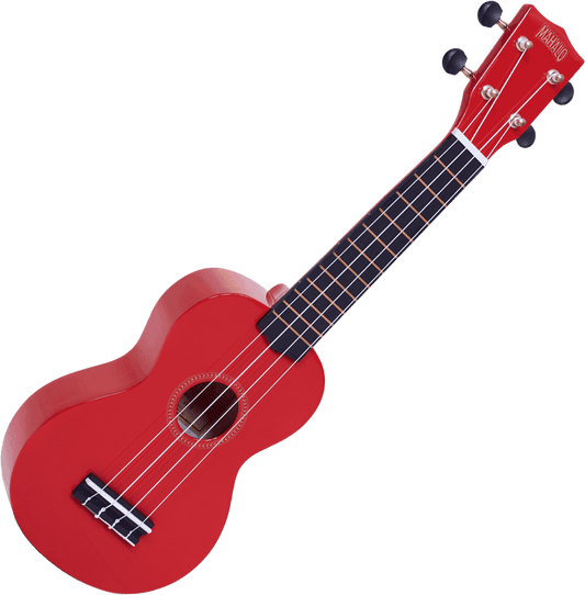 Ukulélé Soprano MAHALO MR1 ROUGE AVEC HOUSSE