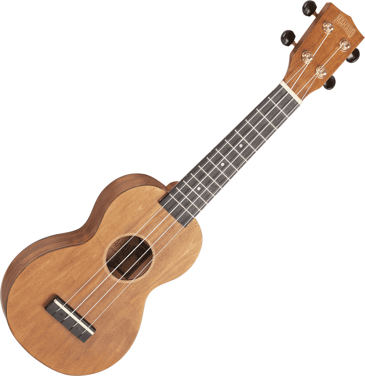 Ukulélé soprano Slimline naturel satin + housse Mahalo MS1-TBR