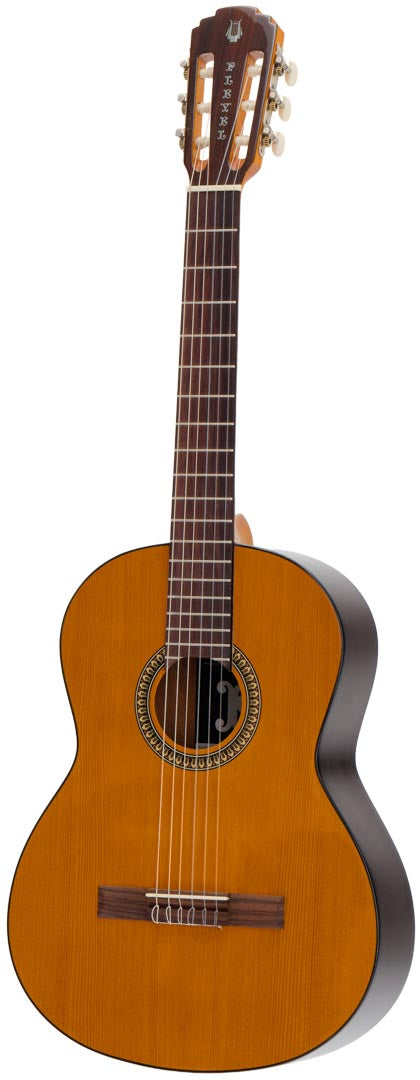 GUITARE CLASSIQUE 4/4 PLEYEL Table massif cèdre rouge - Glossy