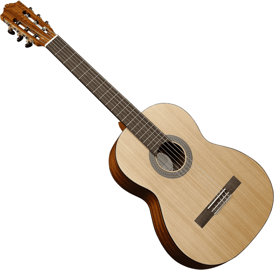 GUITARE CLASSIQUE 4/4 GAUCHER SANTOS Y MAYOR GSM 7-LH - STOCK B