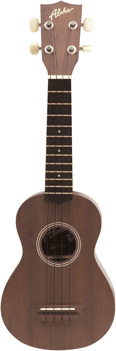 UKULELE SOPRANO ACAJOU + HOUSSE ALOHA 20S