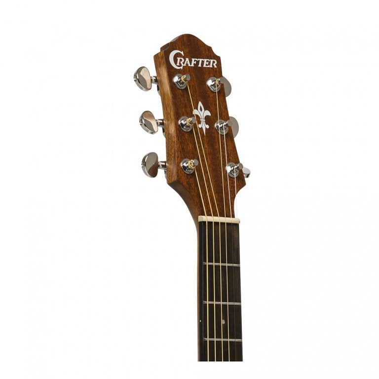 GUITARE ÉLECTRO-ACOUSTIQUE CRAFTER HD 100CE-N – DREADNOUGHT AVEC PAN COUPÉ