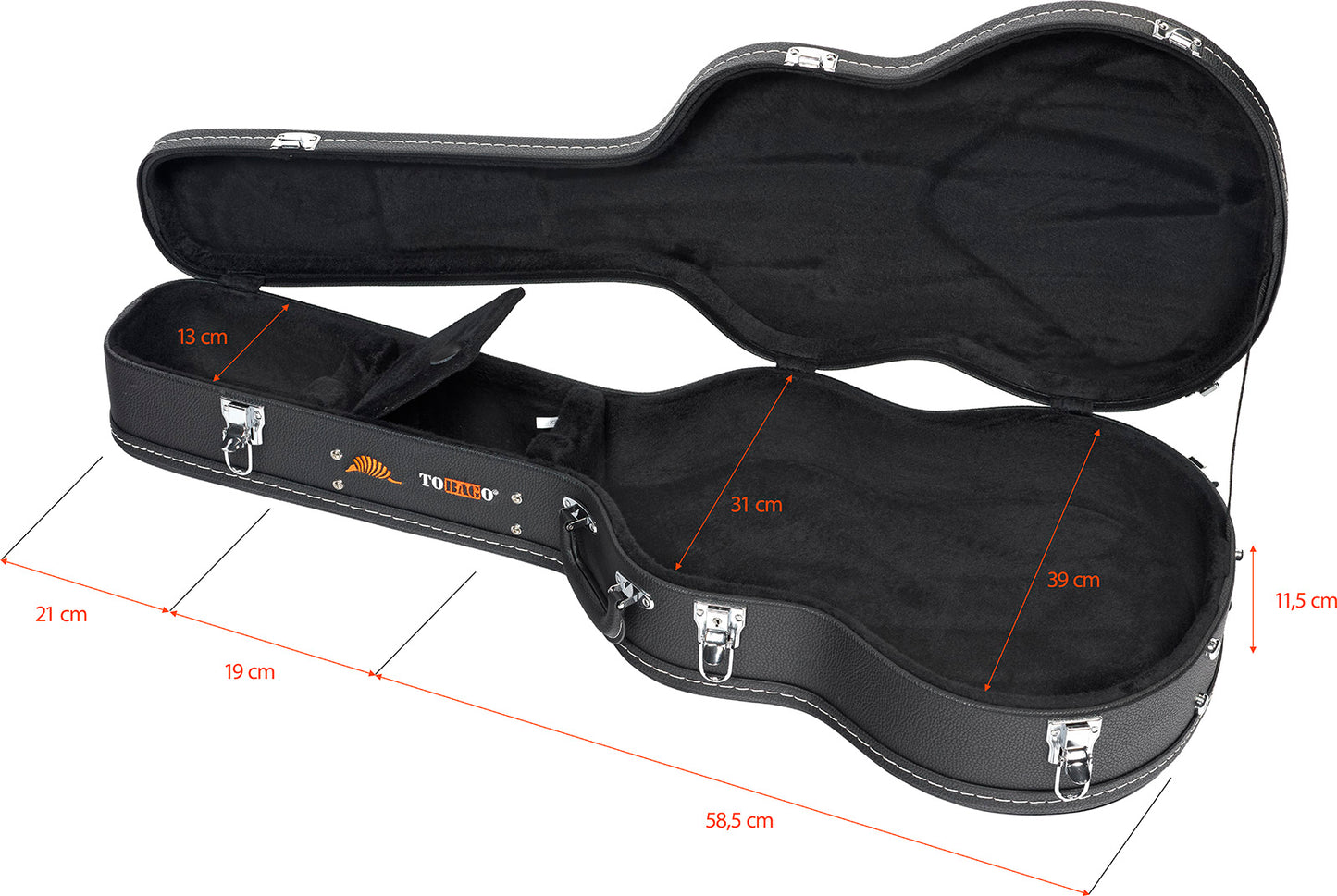 Étui guitare classique standard Tobago AC3