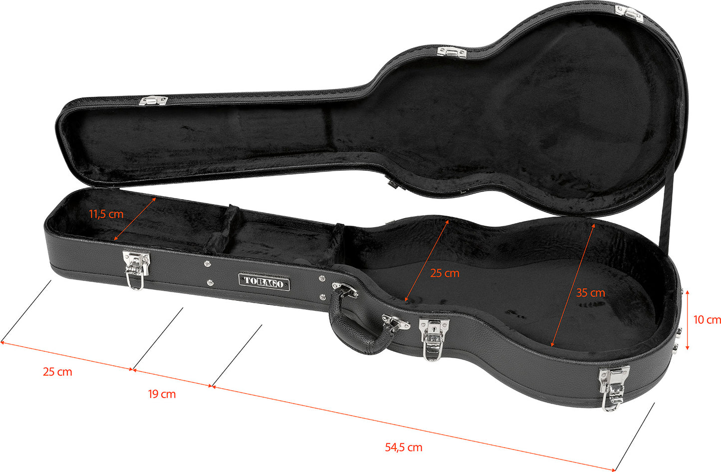 Étui guitare électrique type Les Paul Standard Tobago ALP3