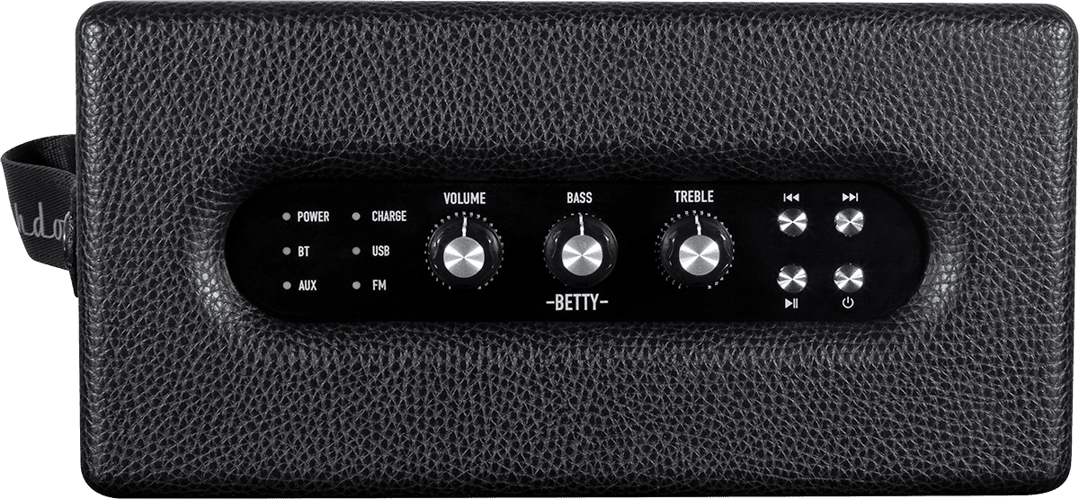 ENCEINTE BLUETOOTH NOIRE 2 X 20W ASHDOWN BETTY