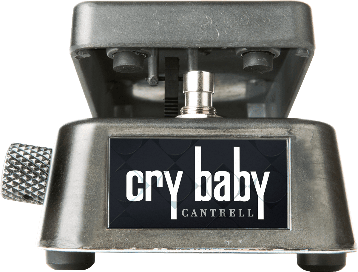 Pédale Wah Signature – Jerry Cantrell Cry Baby Distressed Black Limited DUNLOP JC95B