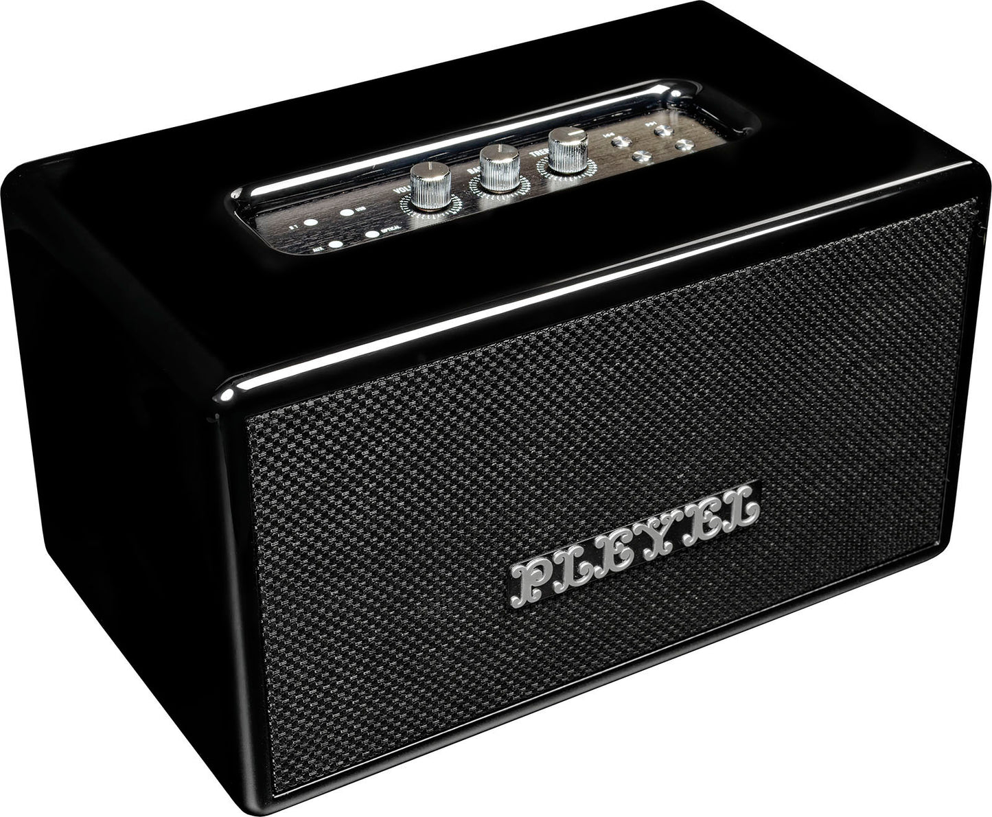 PLEYEL Imperator 250 – Enceinte Bluetooth stéréo 2 x 50 W Noir laqué