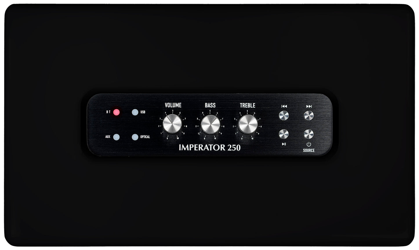 PLEYEL Imperator 250 – Enceinte Bluetooth stéréo 2 x 50 W Noir laqué