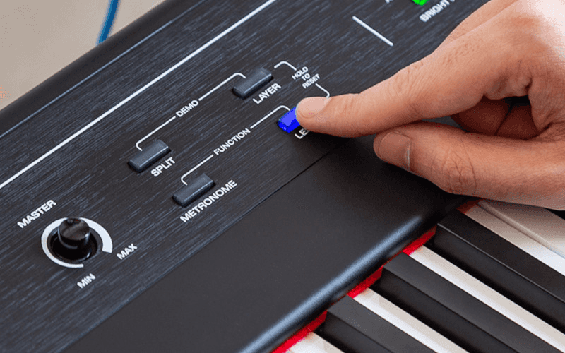 Piano numérique Alesis Concert – 88 notes – toucher semi-lesté