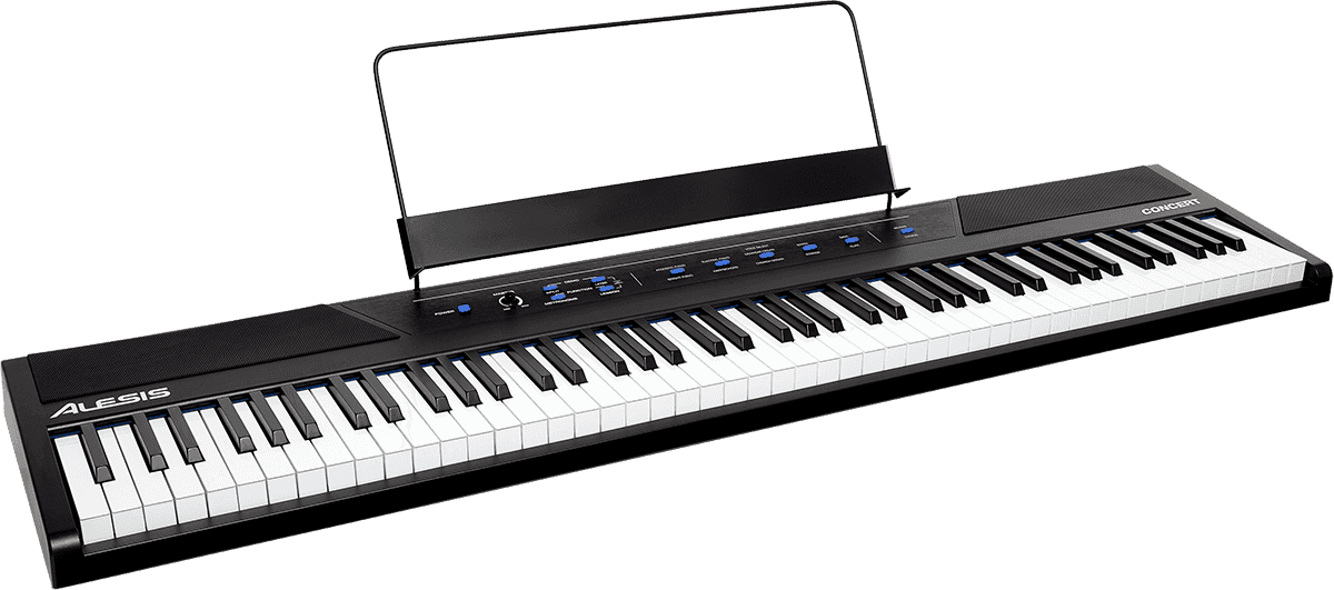 Piano numérique Alesis Concert – 88 notes – toucher semi-lesté