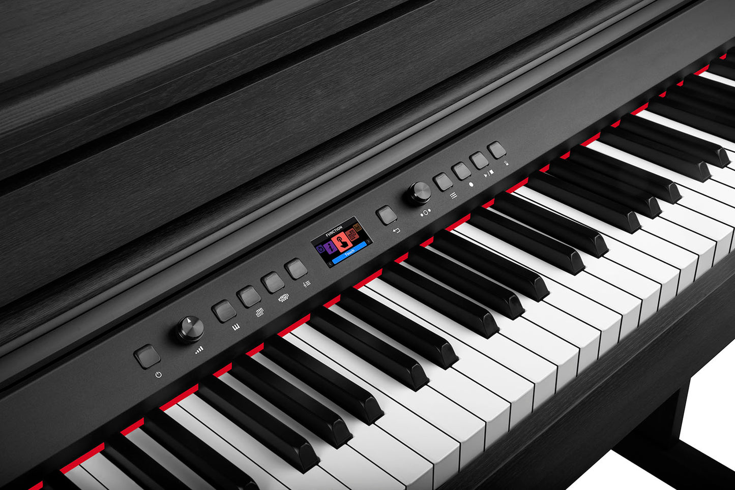 NUX NCK-430B – Piano numérique 88 touches noir avec meuble