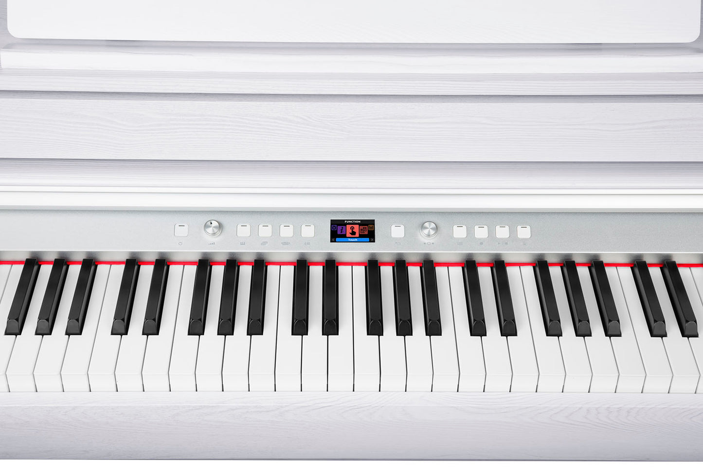 NUX NCK-430W – Piano numérique 88 touches blanc avec meuble