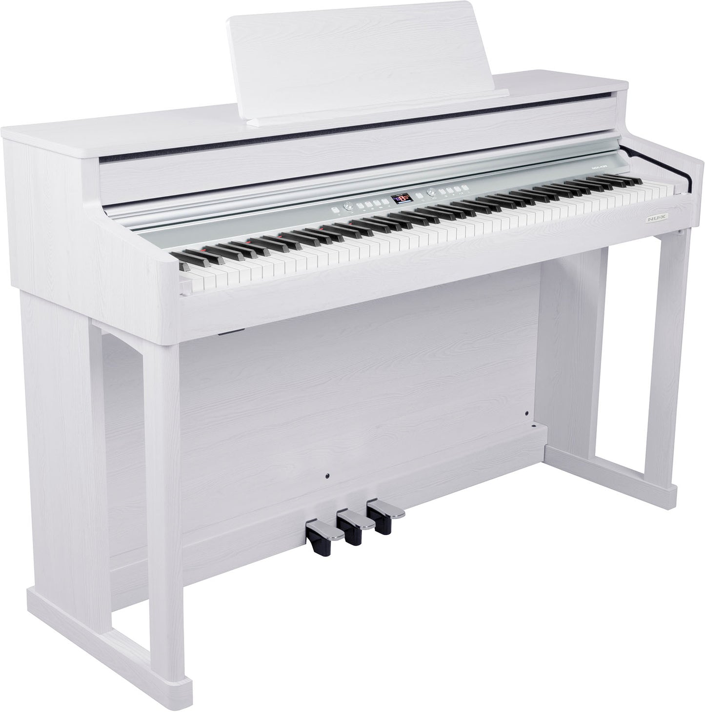NUX NCK-430W – Piano numérique 88 touches blanc avec meuble