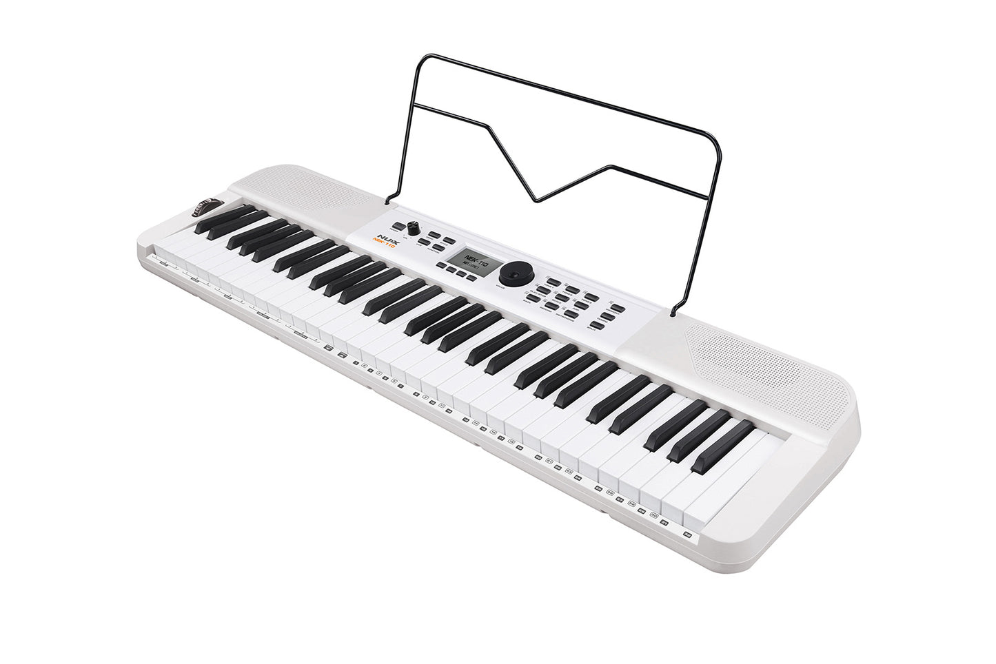Piano portable NUX NEK-110 – 61 touches – Blanc