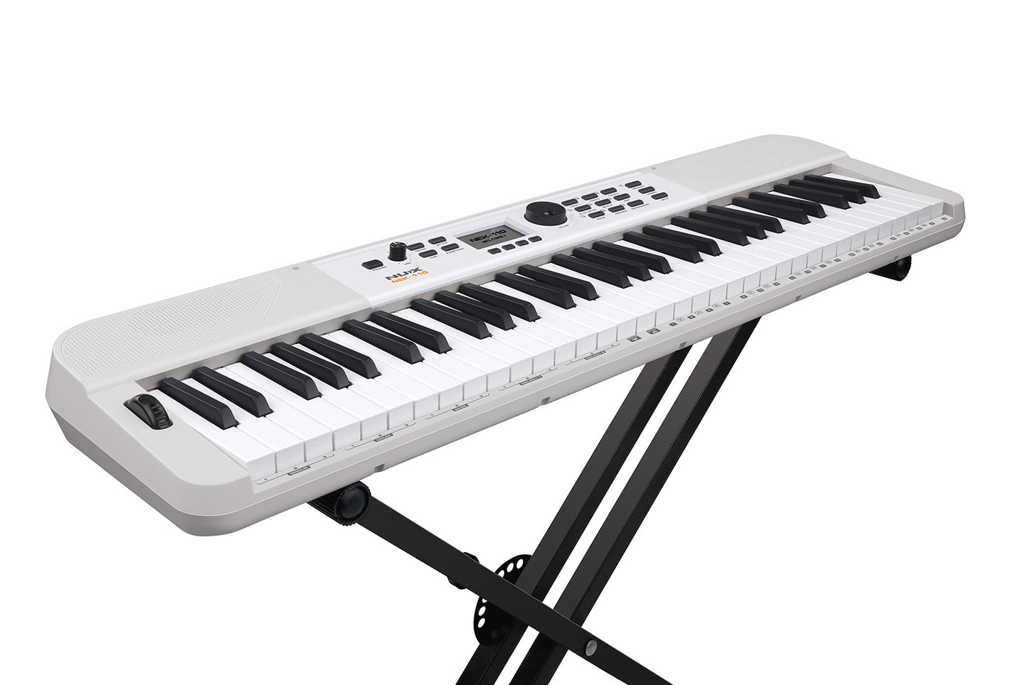Piano portable NUX NEK-110 – 61 touches – Blanc