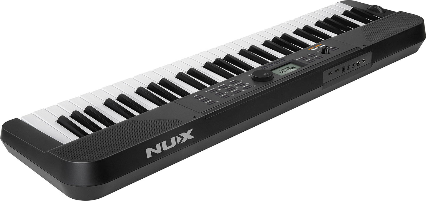 Piano portable NUX NEK-110B – 61 touches – Noir