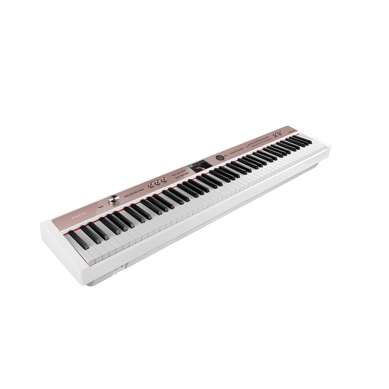 Piano numérique 88 touches – toucher lourd + arrangeur NUX NPK-20-W – Blanc