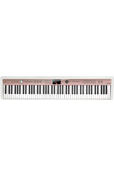 Piano numérique 88 touches – toucher lourd + arrangeur NUX NPK-20-W – Blanc