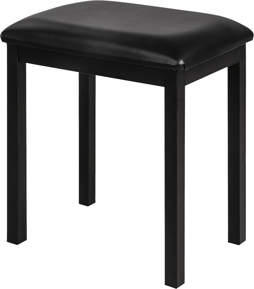 Banquette piano noire en métal NUX PIANOBENCH