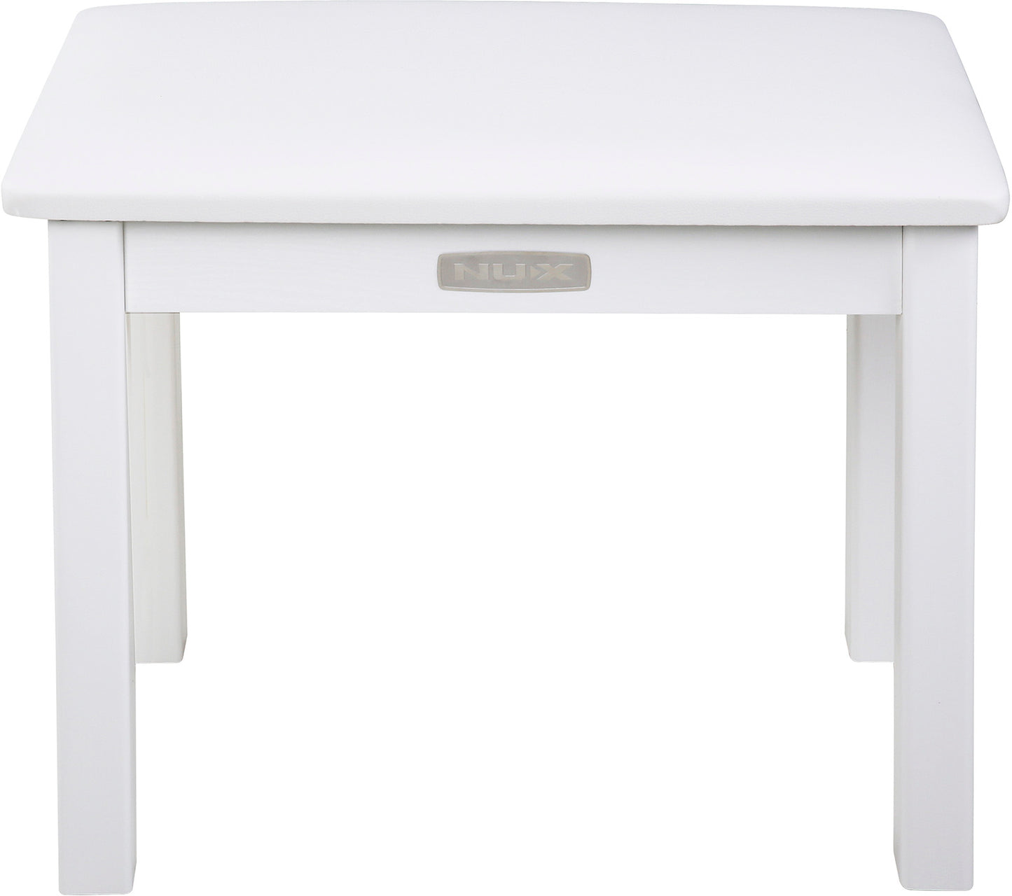 NUX WoodBench-WH – Banquette de piano blanche en bois