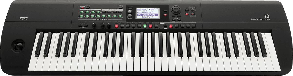 CLAVIER ARRANGEUR 61 NOTES NOIR NON AMPLIFIE KORG I3-MB