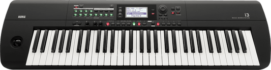 CLAVIER ARRANGEUR 61 NOTES NOIR NON AMPLIFIE KORG I3-MB