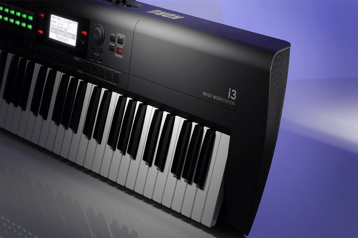 CLAVIER ARRANGEUR 61 NOTES NOIR NON AMPLIFIE KORG I3-MB
