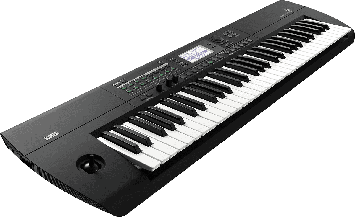 CLAVIER ARRANGEUR 61 NOTES NOIR NON AMPLIFIE KORG I3-MB