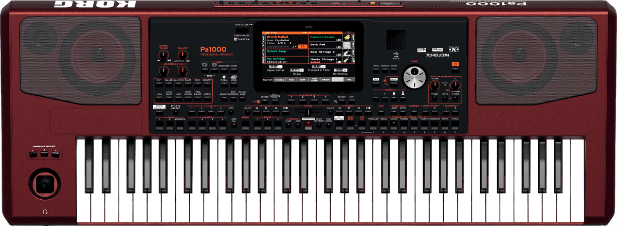 CLAVIER ARRANGEUR 61 NOTES KORG PA1000