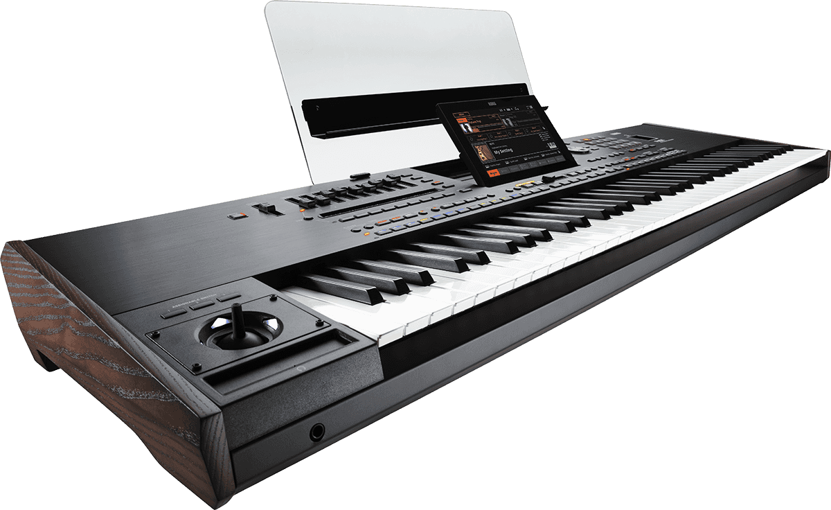 CLAVIER ARRANGEUR 76 notes semi lesté, MP3, harmoniseur KORG PA5X-76