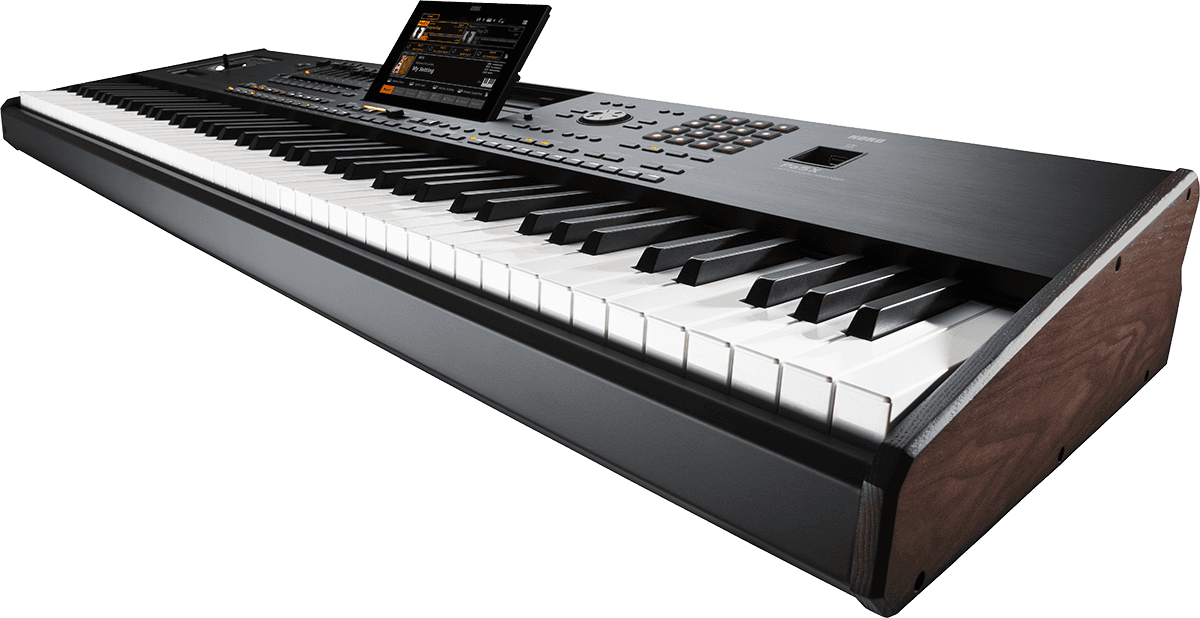 CLAVIER ARRANGEUR 88 notes toucher lourd, MP3, harmoniseur KORG PA5X-88