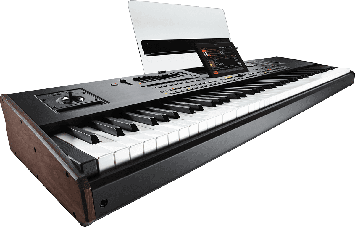 CLAVIER ARRANGEUR 88 notes toucher lourd, MP3, harmoniseur KORG PA5X-88