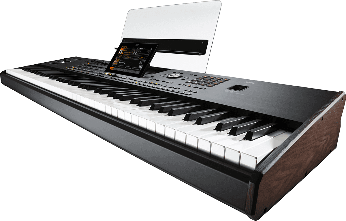 CLAVIER ARRANGEUR 88 notes toucher lourd, MP3, harmoniseur KORG PA5X-88