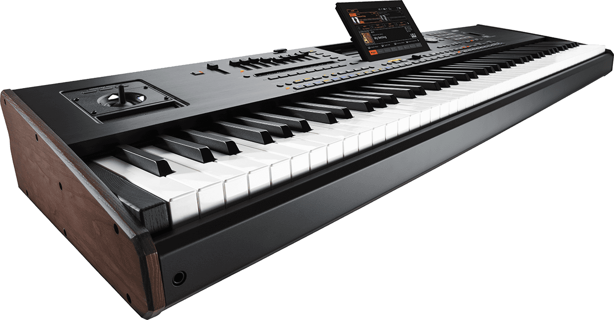 CLAVIER ARRANGEUR 88 notes toucher lourd, MP3, harmoniseur KORG PA5X-88