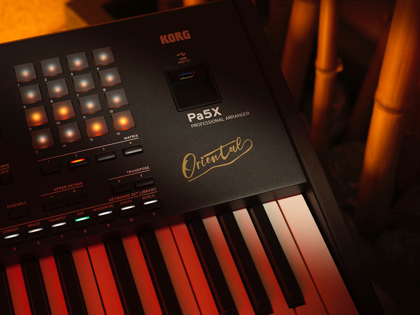 CLAVIER ARRANGEUR 61 notes ORIENTAL KORG PA5XOR61