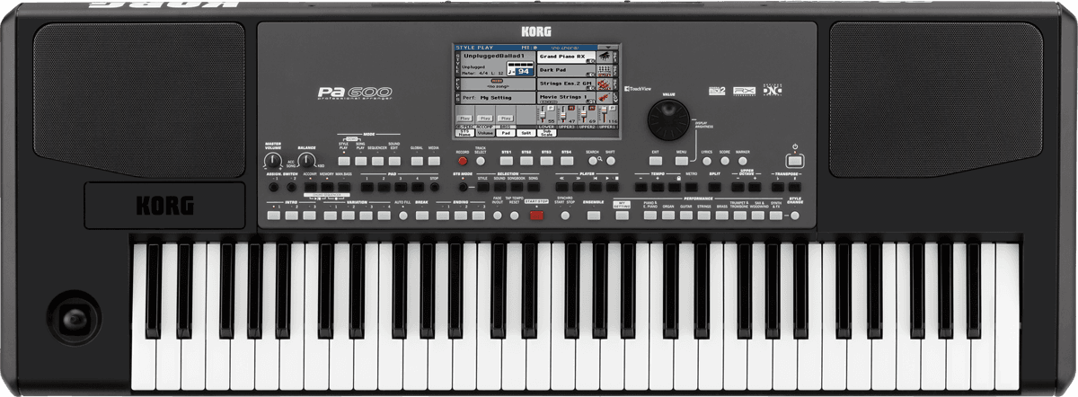 CLAVIER ARRANGEUR 61 NOTES KORG PA600