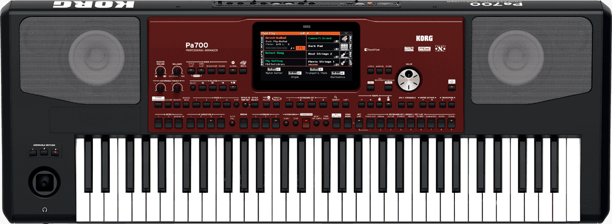 CLAVIER ARRANGEUR 61 NOTES KORG PA700