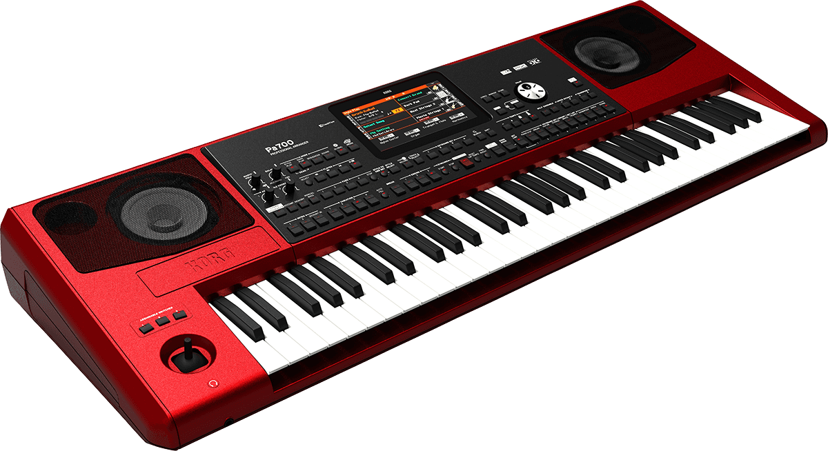 CLAVIER ARRANGEUR 61 NOTES KORG PA700 VERSION ROUGE