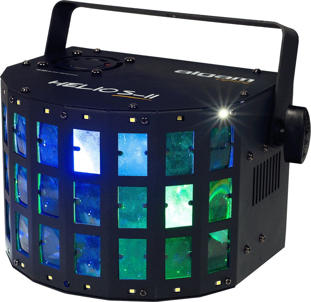 ALGAM LIGHTING Helios II – Effet 2-en-1 Derby + Stroboscope
