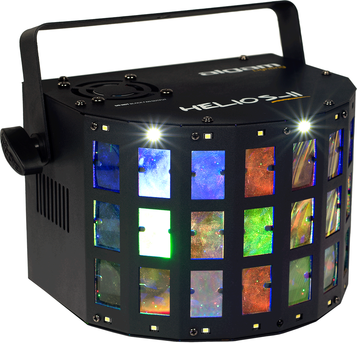 ALGAM LIGHTING Helios II – Effet 2-en-1 Derby + Stroboscope