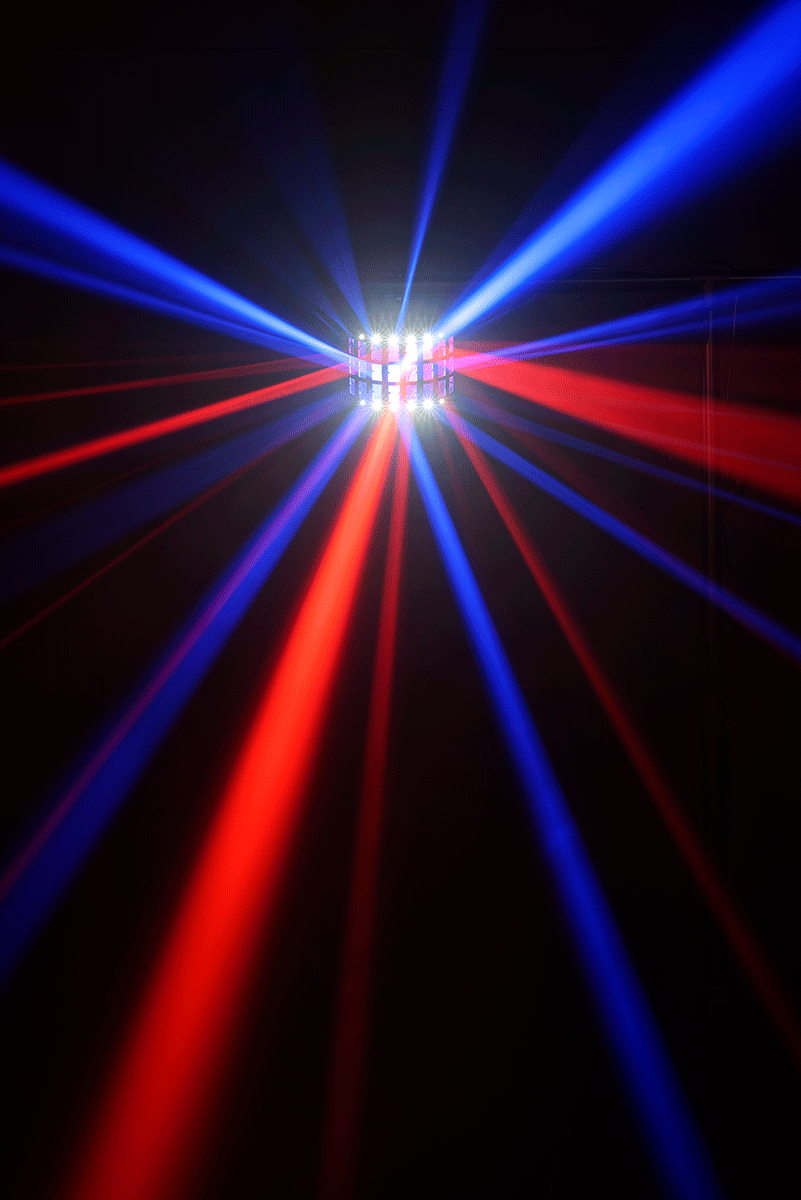 ALGAM LIGHTING Helios II – Effet 2-en-1 Derby + Stroboscope